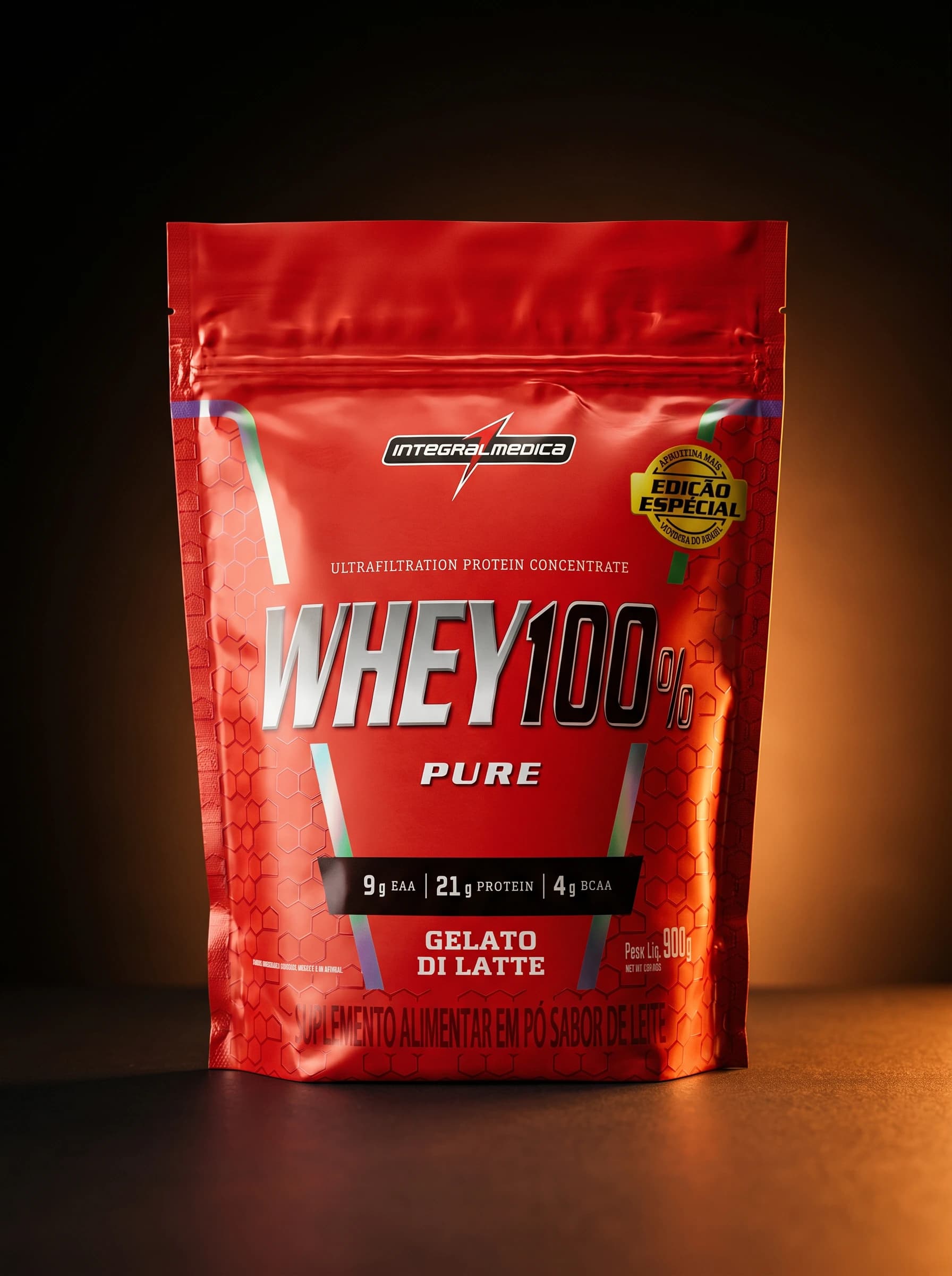 WHEY 100% REFIL 900 G INTEGRAL MÉDICA